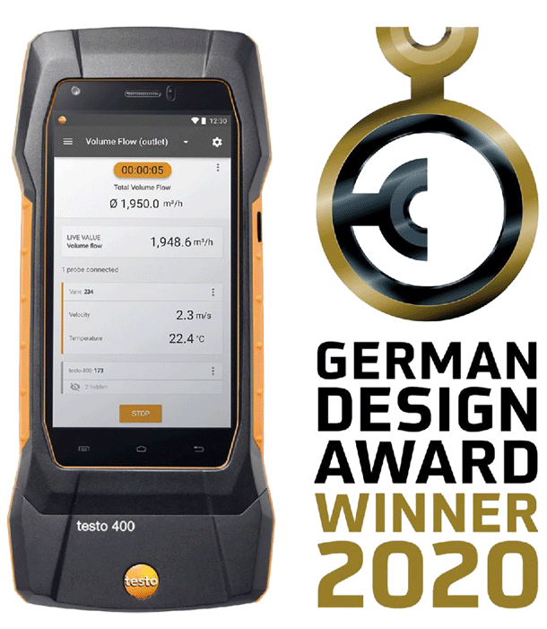Testo - Appareil universel de mesure IAQ - n°1 - 400 - EAN 4029547021756 - Bugnard.ch