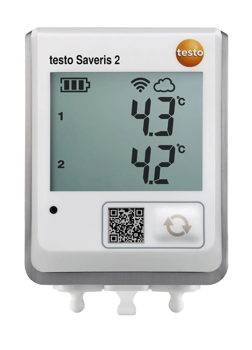 Testo - Saveris 2-T2 - Mini enregistreur de température - WiFi - n°1 - Saveris 2-T2 - EAN 4029547017438 - Bugnard.ch