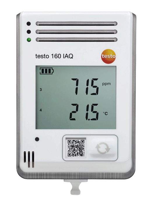 Testo - 160 IAQ - Mini enregistreur de la qualité de l'air - WiFi - n°1 - 160 IAQ - EAN 4029547017711 - Bugnard.ch