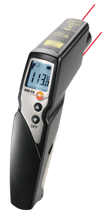 Testo - 830-T4 - Thermomètre à infrarouges - n°1 - 830-T4 - EAN 4029547011702 - Bugnard.ch