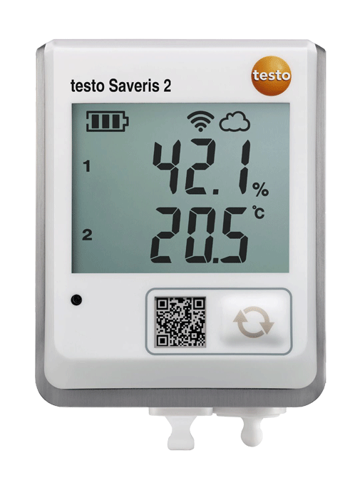 Testo - Saveris 2 H2 - Mini enregistreur thermo-hygromètre - WiFi - n°1 - Saveris 2 H2 - EAN 4029547017469 - Bugnard.ch