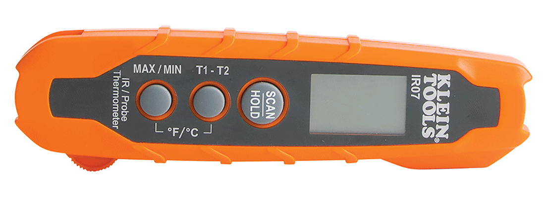 Klein Tools - IR07 - Thermomètre avec sonde de température/capteur IR - n°2 - IR07 - EAN 0092644691812 - Bugnard.ch