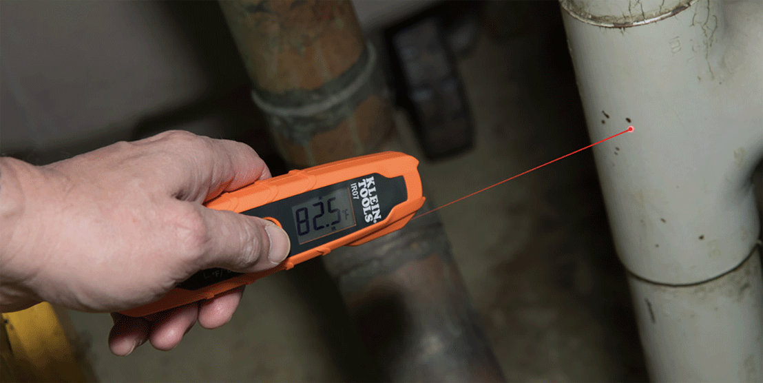 Klein Tools - IR07 - Thermomètre avec sonde de température/capteur IR - n°5 - IR07 - EAN 0092644691812 - Bugnard.ch