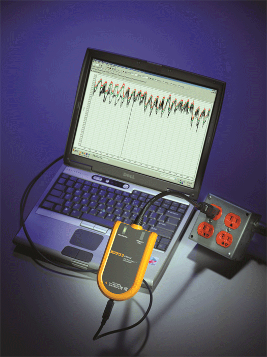 Fluke - Enregistreur de la qualité de tension monophasée - n°3 - VR1710 - EAN 0095969416559 - Bugnard.ch