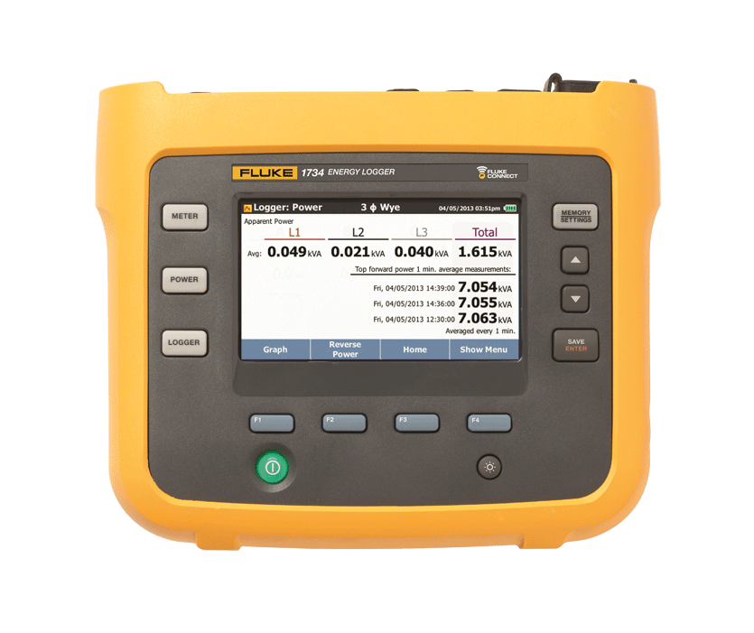 Fluke - 1734/EUS - Enregistreurs de la qualité du réseau électrique - n°1 - 1734/EUS - EAN 0095969801980 - Bugnard.ch