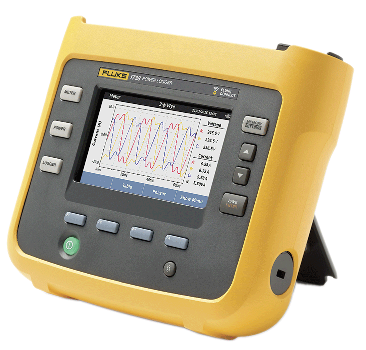 Fluke - 1736/EUS-GOLD - Enregistreur de la qualité du réseau électrique triphasé - n°2 - 1736/EUS-GOLD - EAN 0095969850759 - Bugnard.ch