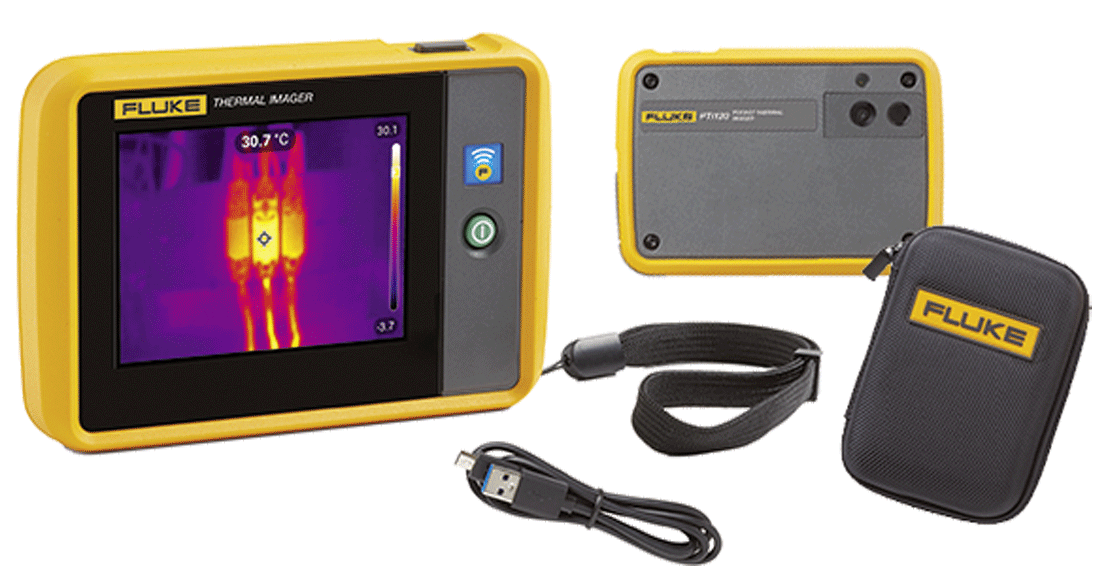 Fluke - Caméra thermique en format de poche - n°9 - PTi 120 - EAN 0095969906241 - Bugnard.ch