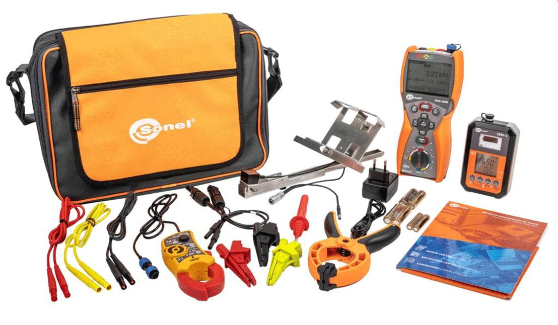 Sonel - PVM-1020 KIT - Testeur d'installation pour le photovoltaïque - avec IRM-1 - n°3 - PVM-1020 KIT - EAN 5907624017436 - Bugnard.ch