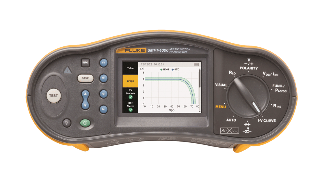 Fluke - FLK-SMFT-1000/KIT - Set de tests PV et analyseur multifonctions - n°3 - FLK-SMFT-1000/KIT - EAN 0195112021262 - Bugnard.ch