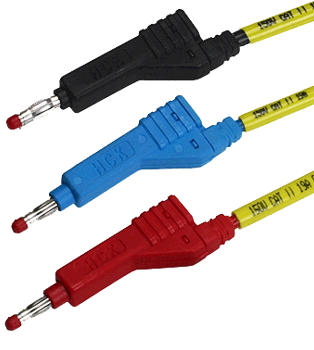 Stäubli - XZG410/SIL - Cordon pour test - noir - n°3 - XZG410/SIL - Bugnard.ch
