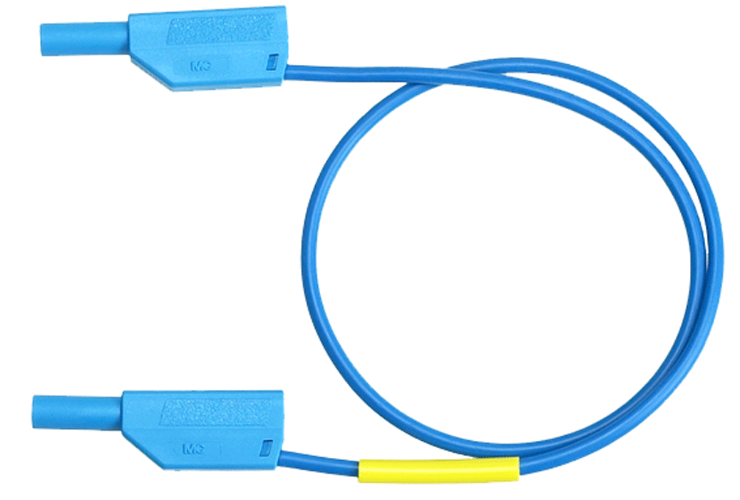 Stäubli - SLK-4A-S10 - Cordon de sécurité pour test - bleu - n°1 - SLK-4A-S10 - Bugnard.ch