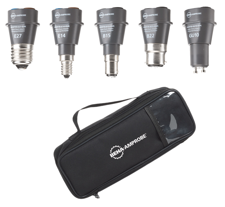 Beha-Amprobe - Kit d'adaptateur de test pour lampe - n°1 - EAN 0095969839686 - Bugnard.ch