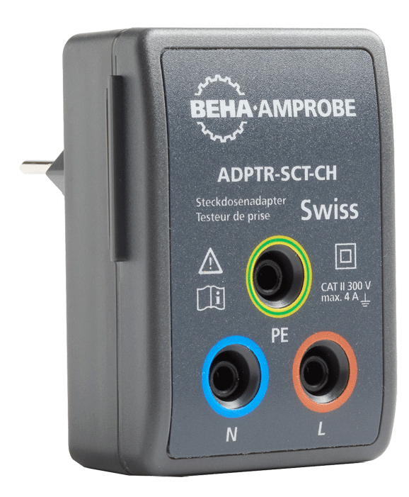 Beha-Amprobe - ADPTR-SCT-CH - Adaptateur de test pour prise de courant - n°2 - ADPTR-SCT-CH - EAN 0095969866958 - Bugnard.ch