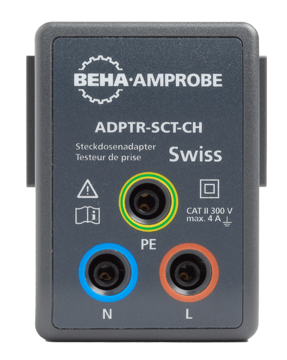 Beha-Amprobe - ADPTR-SCT-CH - Adaptateur de test pour prise de courant - n°4 - ADPTR-SCT-CH - EAN 0095969866958 - Bugnard.ch
