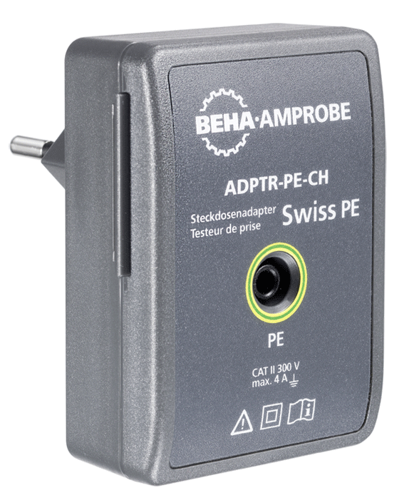 Beha-Amprobe - Adaptateur de test pour prise de courant - n°2 - ADPTR-PE-CH - EAN 0095969866965 - Bugnard.ch