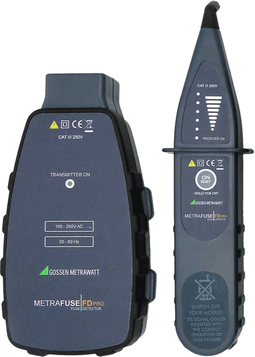 Gossen Metrawatt - METRAFUSE FD PRO - Détecteur de câbles et de fusibles - dans installation électrique active - n°1 - METRAFUSE FD PRO - EAN 4012932131949 - Bugnard.ch