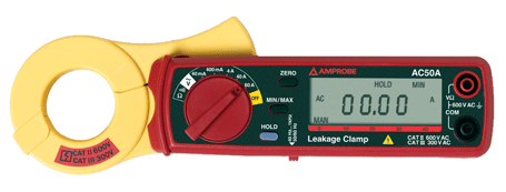 Beha-Amprobe - AC50A-D - Pince ampèremétrique pour courant de fuite