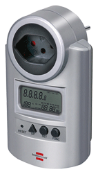 Brennenstuhl - PM 231 E - Wattmètre avec mesure de coûts énergétiques