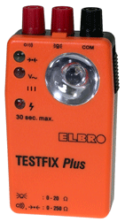 Elbro - Testfix plus - Ronfleur électronique a/ lampe de poche