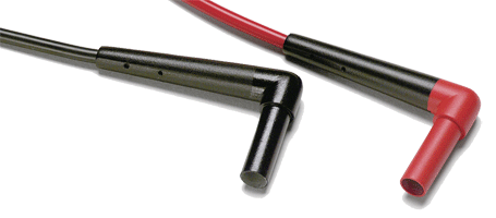 Fluke - TL222 - Cordons de mesure - connecteur à angle droit