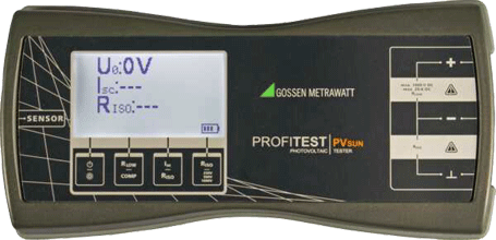 Gossen Metrawatt - PROFITEST PVSUN - Testeur d'installation pour le photovoltaïque