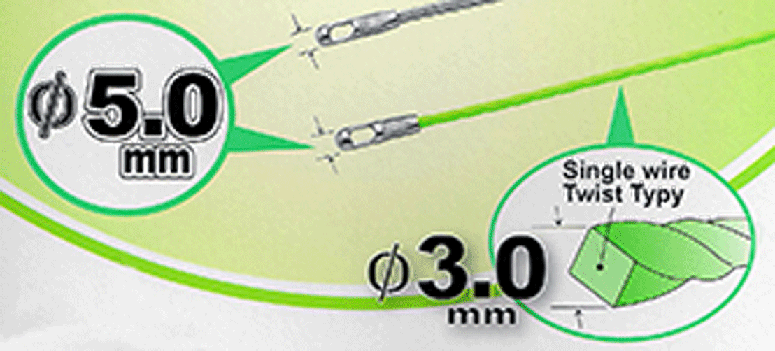 OPT - Tire-fil en polyester - fluo - n°3 - Bugnard.ch