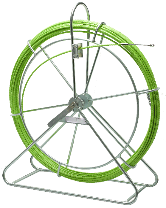 Set Bugnard - Tire-fil en polyester sur dévidoir en acier - fluo - n°1 - Bugnard.ch