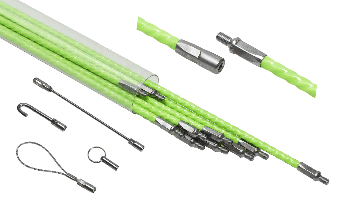 Set d'aiguilles tire-fils en polyester - 10x1m - n°1 - Bugnard.ch