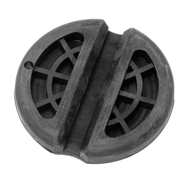 Aiguille tire-fil en nylon-acier, noir, Ø 6 mm, 30 mètres