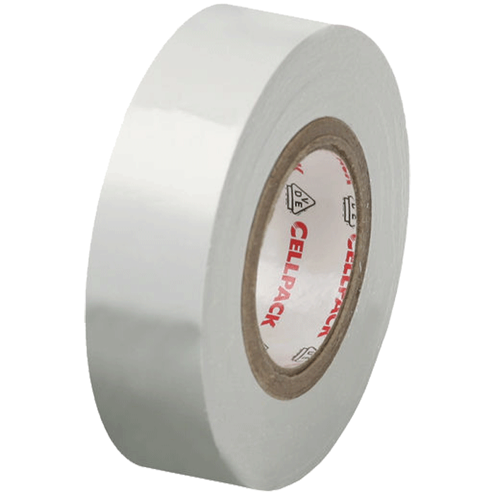 Cellpack - 128 - Bandes isolantes PVC - 19 mm - n°1 - 128 - EAN 4010311013664 - Bugnard.ch