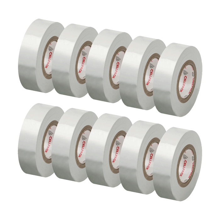 Cellpack - Bandes isolantes PVC - 19 mm - n°1 - 128 - Bugnard.ch