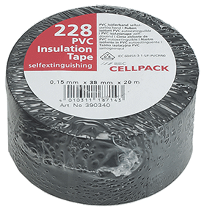 Cellpack - 128 - Bandes isolantes PVC - 19 mm - n°2 - 128 - Bugnard.ch