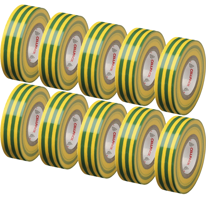 Cellpack - 128 - Bandes isolantes PVC - 19 mm - n°1 - 128 - Bugnard.ch