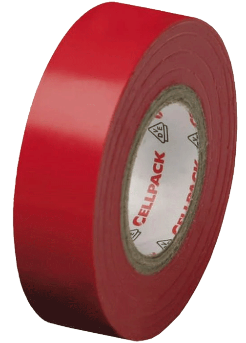 Cellpack - Bandes isolantes PVC - 19 mm - n°1 - 128 - EAN 4010311013657 - Bugnard.ch