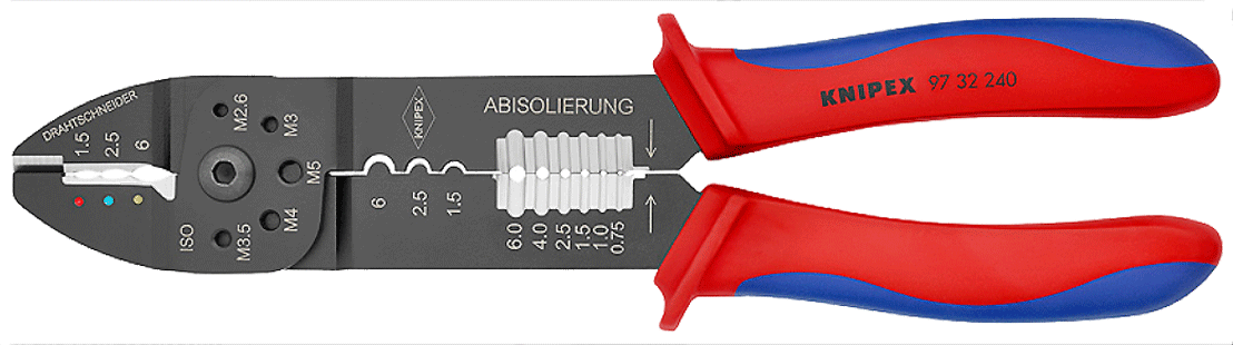 Knipex - Pince à sertir - n°1 - EAN 4003773079491 - Bugnard.ch