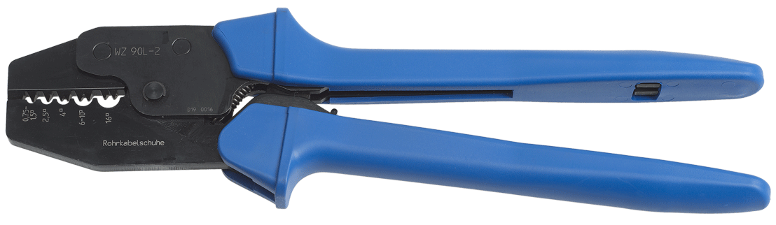 Wezag - Pince à sertir pour cosses 0,75-16mm2 - n°1 - EAN 7611971072298 - Bugnard.ch