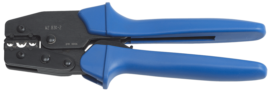 Wezag - Pince à sertir pour cosses 4-10mm2 - n°1 - EAN 7611971072304 - Bugnard.ch