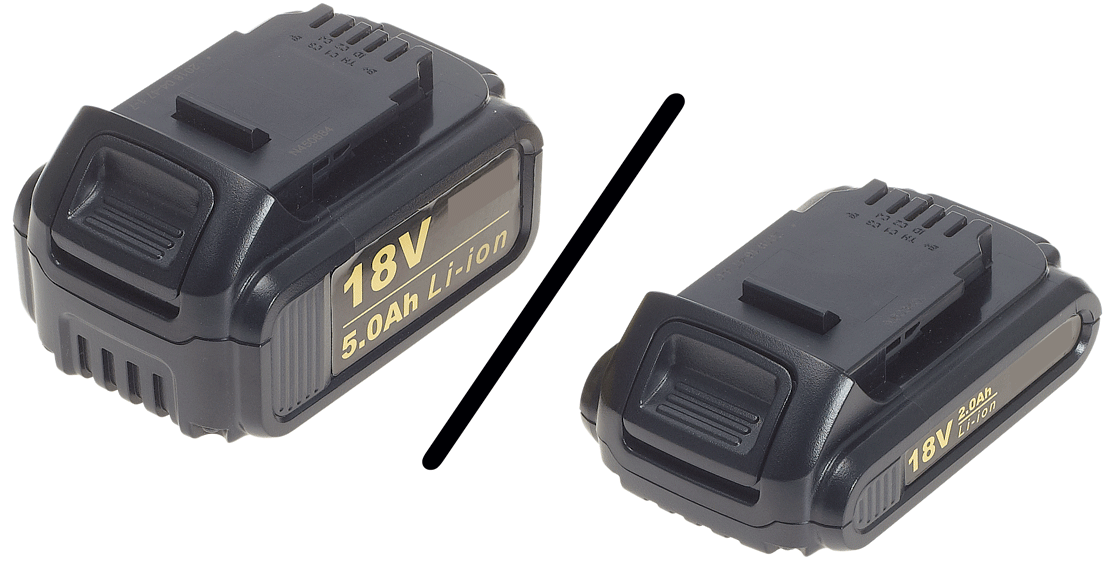 Accu de rechange 18 V li-ion - n°1 - Bugnard.ch