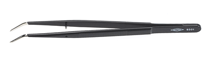 Knipex - Pinzette mit abgebogenen Spitzen - isoliert - 155 mm