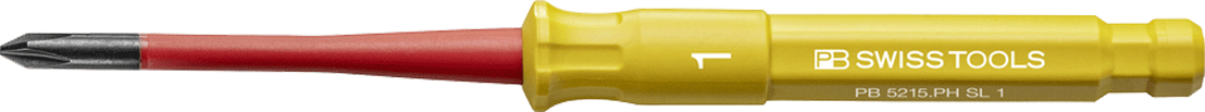 PB Swiss Tools - Lame Phillips - isolé 1000 V - Slim - n°1 - Bugnard.ch