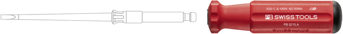 PB Swiss Tools - Poignée "Swiss-Grip" - n°2 - PB 5215 A - EAN 7610733287772 - Bugnard.ch