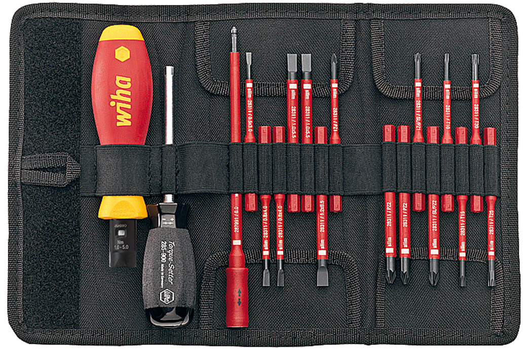 Wiha - Poignée dynamométrique - isolé 1000V - n°1 - 2872T18 - Bugnard.ch