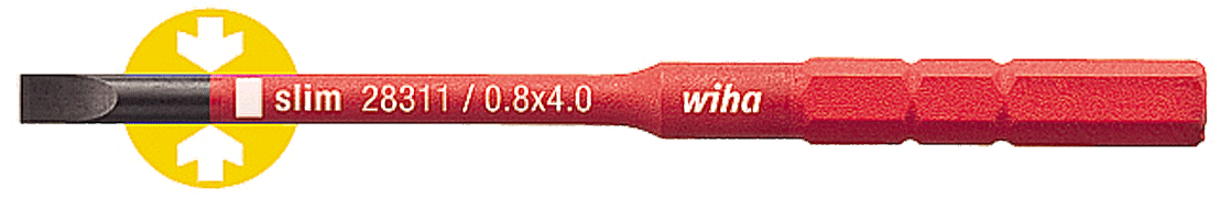 Wiha - Poignée dynamométrique - isolé 1000V - n°4 - 2872T18 - Bugnard.ch