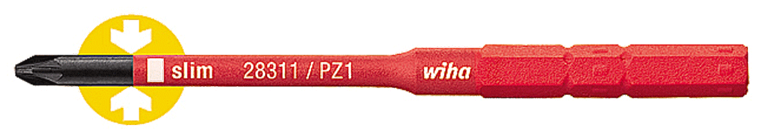 Wiha - Poignée dynamométrique - isolé 1000V - n°5 - 2872T18 - Bugnard.ch