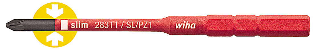 Wiha - Poignée dynamométrique - isolé 1000V - n°6 - 2872T18 - Bugnard.ch