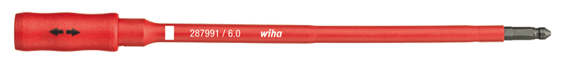 Wiha - Poignée dynamométrique - isolé 1000V - n°8 - 2872T18 - Bugnard.ch