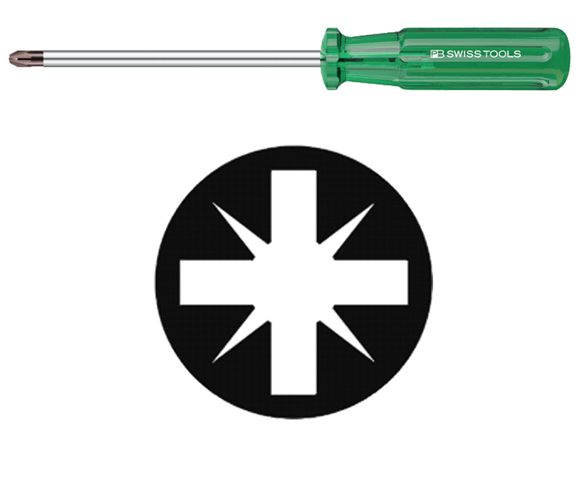 PB Swiss Tools - PB 192 - Tournevis - Pozidriv - n°1 - PB 192 - Bugnard.ch