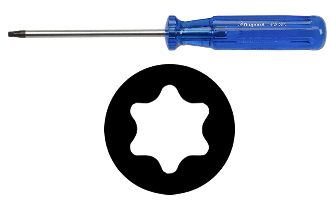 PB Swiss Tools - PB 400 - Tournevis - Torx - n°1 - PB 400 - Bugnard.ch