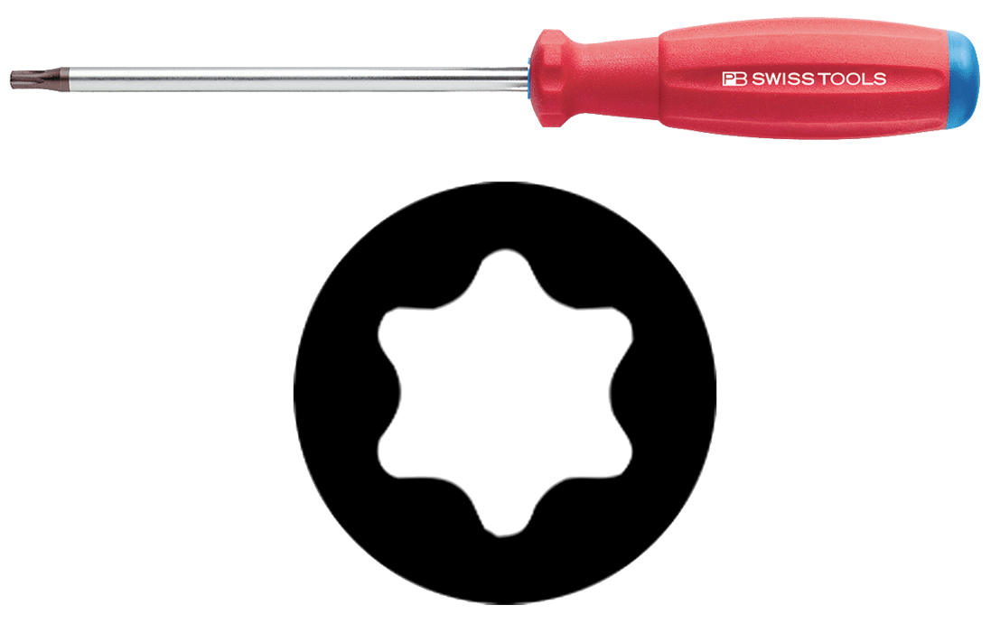 PB Swiss Tools - PB 8400 - Tournevis - Torx - SwissGrip - n°1 - PB 8400 - Bugnard.ch