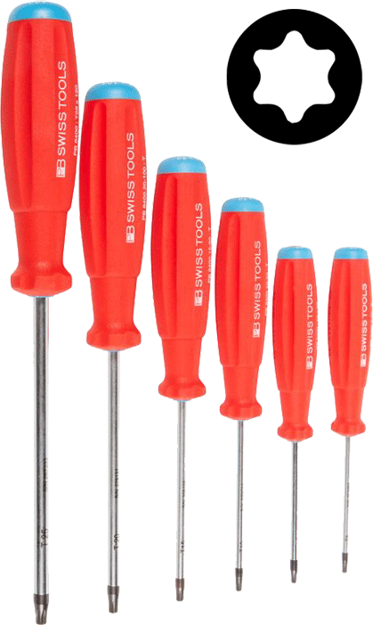 PB Swiss Tools - PB 8460 - Jeu de tournevis - Torx - "SwissGrip" - n°1 - PB 8460 - EAN 7610733280049 - Bugnard.ch